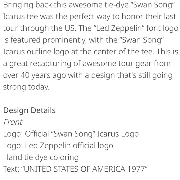 Led Zeppelin Liquid Navy Blue T-shirt women’s extra small XS rock tee - Picture 10 of 11